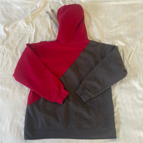 Reworked and upcycled Wisconsin Badgers X Green Bay Packers Mash Up Hoodies - Picture 9 of 10